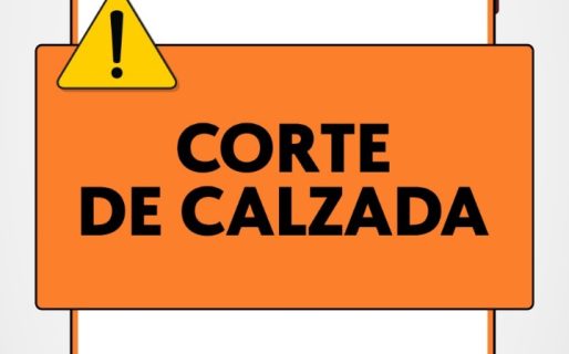 Este domingo habrá reducción de calzada por tareas de saneamiento