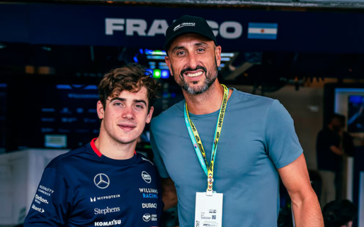 Manu Ginóbili visitó a Franco Colapinto en el GP de Estados Unidos y opinó sobre el presente del argentino en la F1