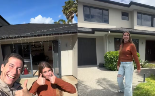 Son argentinos, viven en Nueva Zelanda y mostraron cómo hicieron para hospedarse gratis en una mansión