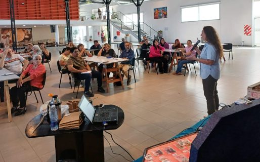 Urbana e Inta realizaron un Taller de Siembra en el Centro Cultural