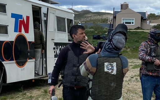 Un programa del canal TN emitió un informe desde el Km3