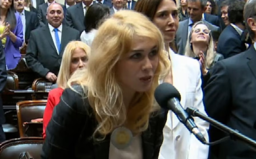 Lilia Lemoine presentó su primer proyecto en Diputados