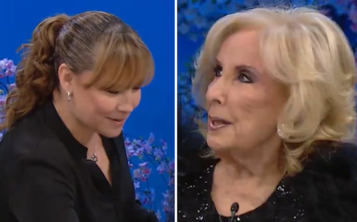 Mirtha Legrand cruzó a una de sus colaboradoras en pleno programa: “Usted me discute”