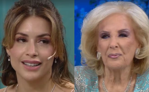 El lapidario comentario de Mirtha Legrand a Milett Figueroa por la diferencia de edad con Tinelli