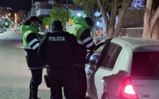 Detectaron a cinco conductores borrachos en controles en el Centro