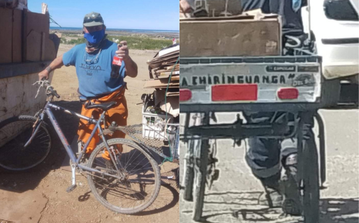 Le robaron la bicicleta y pide ayuda para recuperarla
