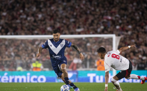 River y Vélez empataron en el Monumental