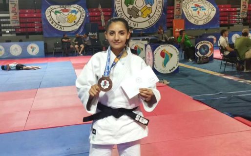 La comodorense Antonella Smart ratificó su buen momento en el Nacional Clausura de Judo