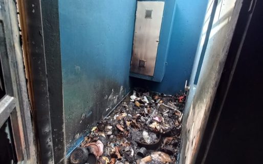 Por un desperfecto en el termotanque, se incendió una vivienda
