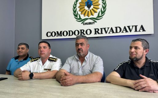 Torres puso en valor el accionar de la Policía del Chubut en la persecución y captura de una peligrosa banda de delincuentes