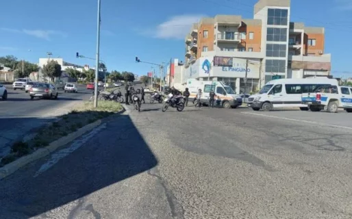 Cayó de la moto, comenzó a convulsionar y fue trasladado al Hospital