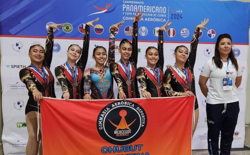 Gimnastas de Mercegué Aerobics sumaron experiencia internacional y ya piensan en la Final Nacional