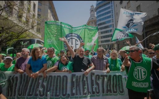 En medio del conflicto aeronáutico, estatales y judiciales empezaron una jornada de protestas