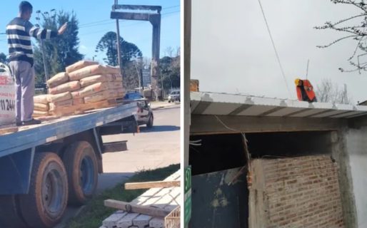 Un joven empezó a construir su casa y quedó en shock con el precio que tuvo que pagarles a los albañiles