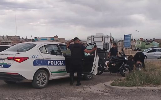 Un menor resultó herido en un accidente en Avenida Polonia