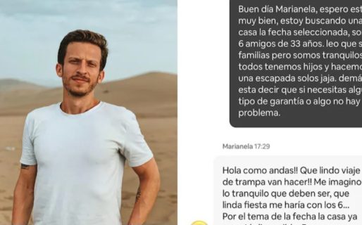 “Me hago una fiesta”: un joven preguntó el precio de un alquiler y recibió una propuesta que lo descolocó