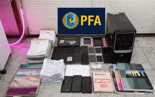 Desarticularon una banda que desbloqueaba celulares robados