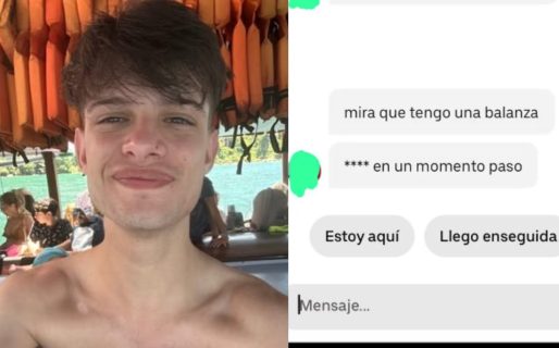 Pidió una moto en una aplicación y el conductor lo sorprendió con un desafortunado mensaje