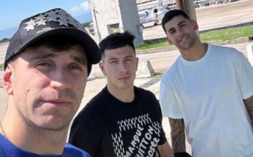 “Seguimos de paseo”: el fuerte posteo del Dibu Martínez luego de que su vuelo quedara varado en Brasil