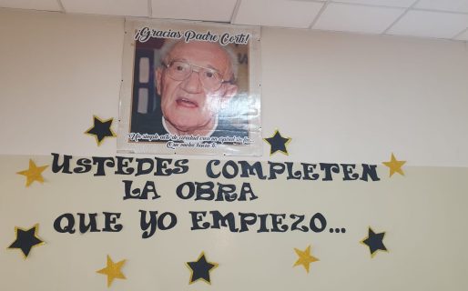 El colegio San Juan Bosco conmemoró el 11° aniversario de la muerte del Padre Corti