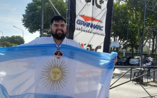 Tadeo Carrazana ganó el Bronce en la Copa del Mundo de Taekwondo ITF