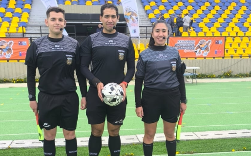 Carlos Quintana y Melisa Carrizo, los árbitros comodorenses en Araucanía 2024