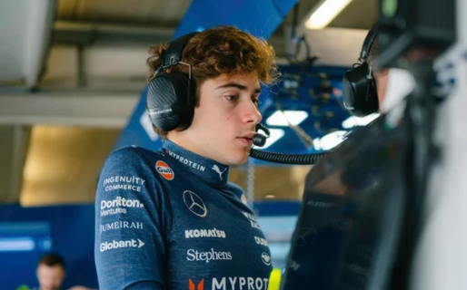 Colapinto puso en duda su participación en la carrera del GP de Brasil tras su choque en la clasificación