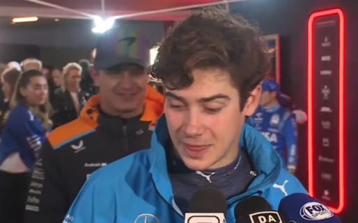 El divertido cruce entre Franco Colapinto y Lando Norris después del GP de Las Vegas
