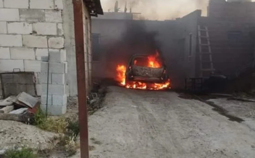 Le prendieron fuego el coche y sospecha de un compañero de trabajo
