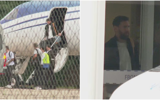 Lionel Messi llegó a la Argentina para disputar la doble fecha de Eliminatorias