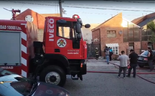 Un supermercado chino sufrió un incendio
