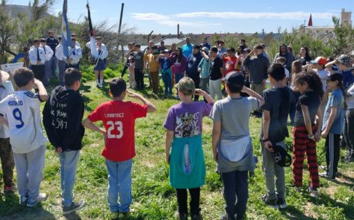 Exploradores del Batallón 29: un espacio que contagia alegría