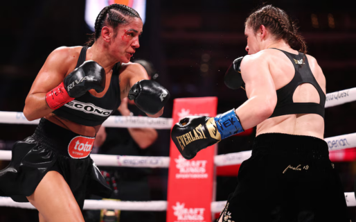 La sangrienta pelea entre Katie Taylor y Amanda Serrano previo al combate Tyson-Paul