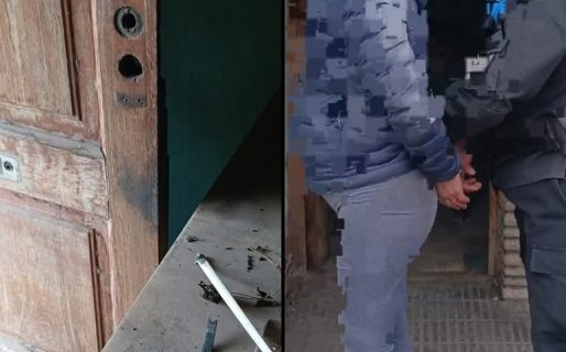 Intentaron usurpar una vivienda pero fueron detenidos
