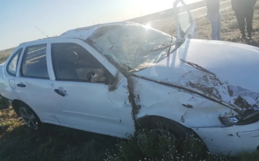 Manejaba borracho, se quedó dormido y volcó en Ruta 26