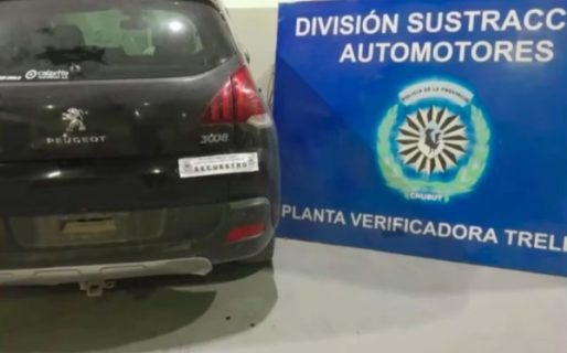Secuestraron un auto por circular con patente adulterada