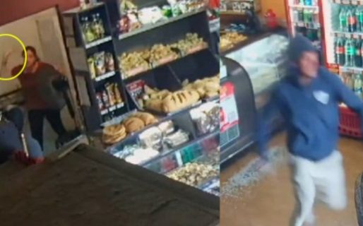 Una panadera enfrentó a dos delincuentes con un cuchillo durante un asalto