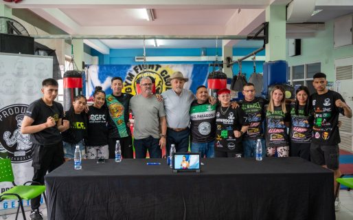 Se presentó el equipo de kick boxing que representará a la ciudad en Santiago de Chile