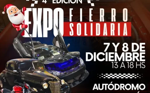Este fin de semana se realizará la cuarta edición de la Expo Fierro Solidaria