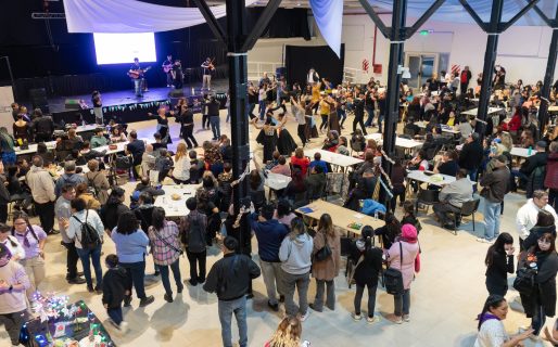 Con gran convocatoria se concretó la peña folclórica «Por una Vida Libre de Violencias»