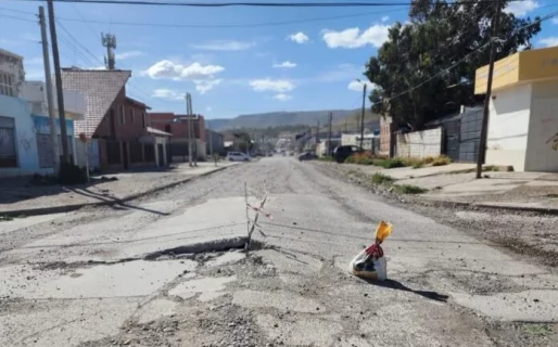 En barrio Juan XXIII reclaman por el mal estado de las calles