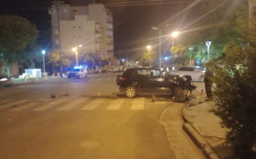 Choque sin heridos en Alsina y Dorrego