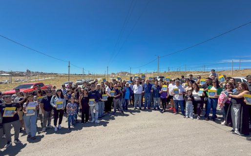 Con una gran inversión, Ávila entregó 120 lotes residenciales para las Familias Petroleras
