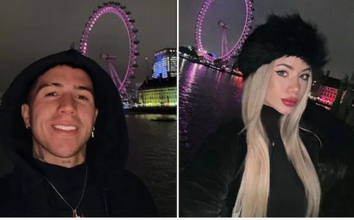 Las fotos que confirmarían el romance de Enzo Fernández con una exnovia de L-Gante