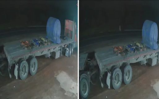 Aterrador: una cámara de seguridad captó a “La llorona” en medio de una ruta