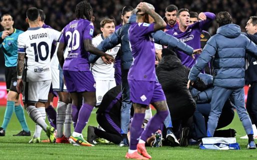 El jugador de la Fiorentina que se desplomó en pleno partido se despertó del coma inducido: su especial pedido