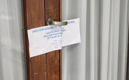 Clausuraron los despachos de Edgardo Kueider en el Senado