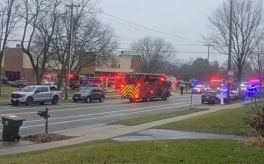 Un feroz tiroteo en una escuela dejó varios heridos de Estados Unidos