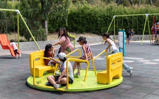 Realizaron el cierre anual del CPB Los Grillitos y la Juegoteca del CPB Don Bosco en el Parque Saavedra