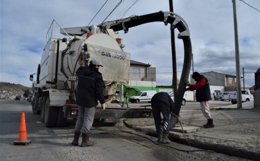 Se realizaron tareas de mantenimiento preventivo por la presencia de lluvias en la ciudad